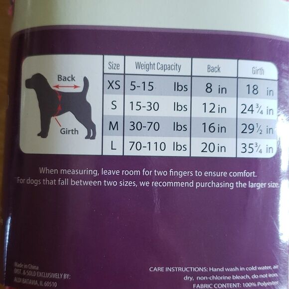 Heart to Tail Mermaid Tail Dog Pet Flotation Aid • Size M (30-70 lbs) • NWT - Picture 4 of 9